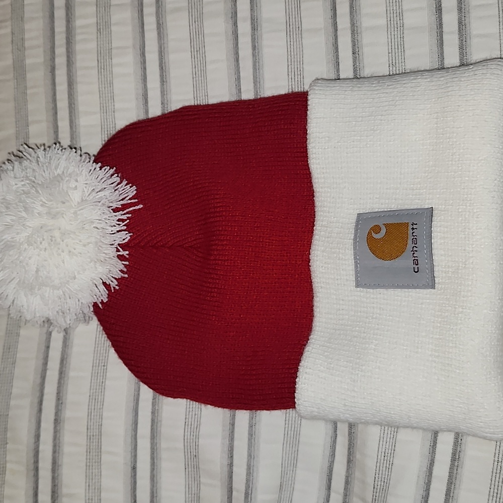 Carhartt Knit Pom Cuffed Beanie